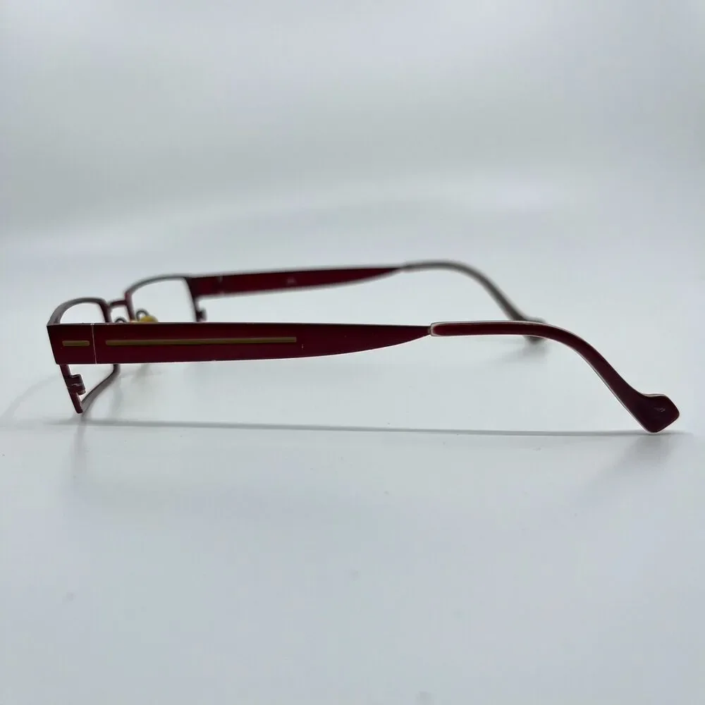 OGI Evolution Eyeglasses Frames‎ Red Japan Mod.3056 50-19-135 H6792